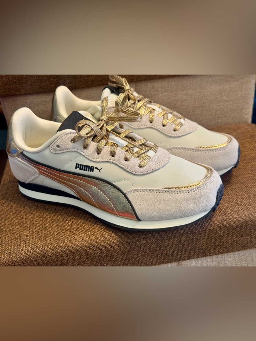 Puma ST Miler Rose Metallic Sneakers ✨ Women’s Size 7.5 | New With Tags & Box - Picture 3 of 15